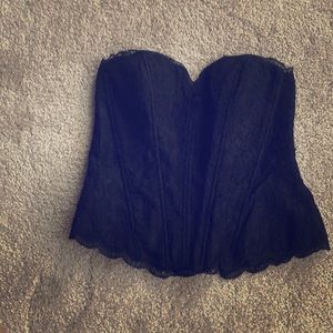 Lace corset top